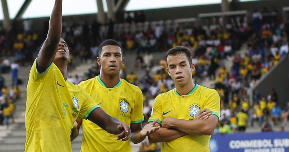 Brasil golea a La Roja sub-17 en el Sudamericano de Ecuador.