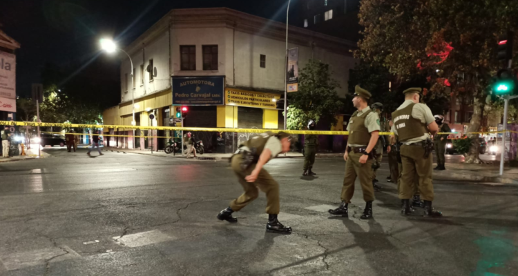 carabinero – herido – santiago