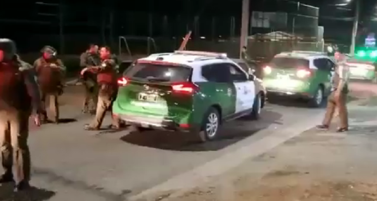 Sujeto atropelló a carabinero durante control en San Antonio y murió tras ser abatido por otro oficial