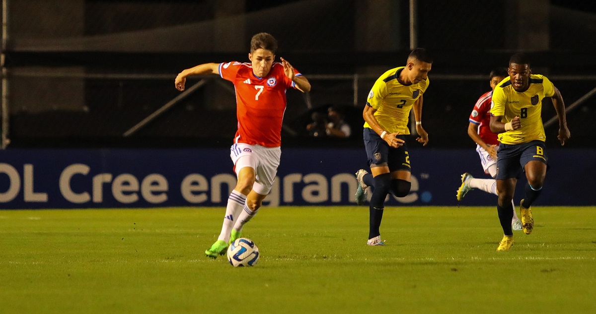 Chile y Ecuador en Sudamericano Sub-17