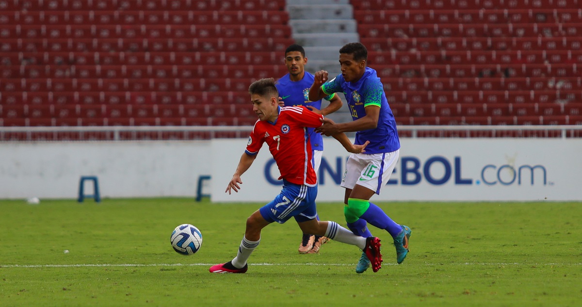 Chile cayó con Brasil en Sudamericano Sub-17