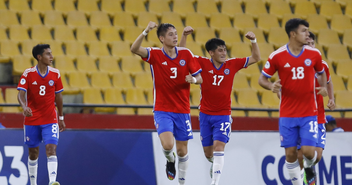 Chile vence a Uruguay y celebra su primera victoria en el Sudamericano Sub-17.