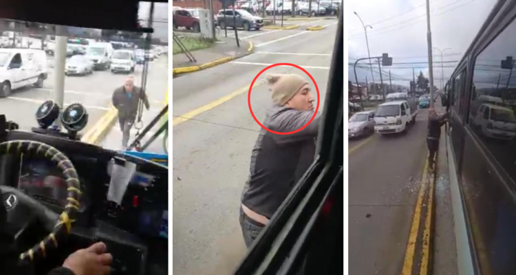 chofer agresión Valdivia