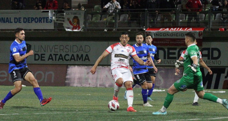 Deportes Copiapó igualó ante Huachipato en el Campeonato Nacional.