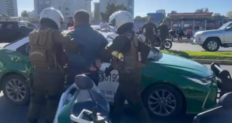 Detenido con armas y chaleco antibalas en Concepción