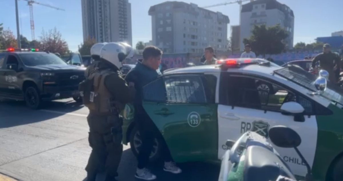 Detenidos tras procedimiento en Concepción