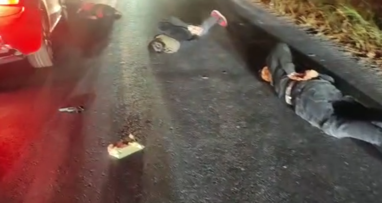 Con un baleado por apuntar a Carabineros termina persecución policial que comenzó en Calera de Tango