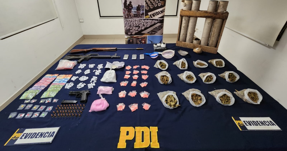 Allanamientos dejan a 12 detenidos acusados por tráfico y porte de arma en PAC: incautaron $20 millones en droga