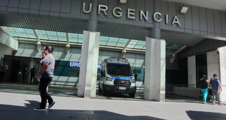 Hombre en situación de calle agredió a guardia del Hospital Regional de Concepción.