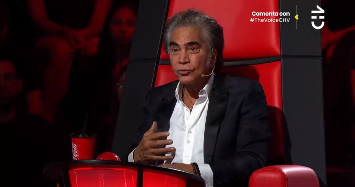 José Luis “EL Puma” Rodríguez dando sus motivos para recharazar a concursante en The Voice.