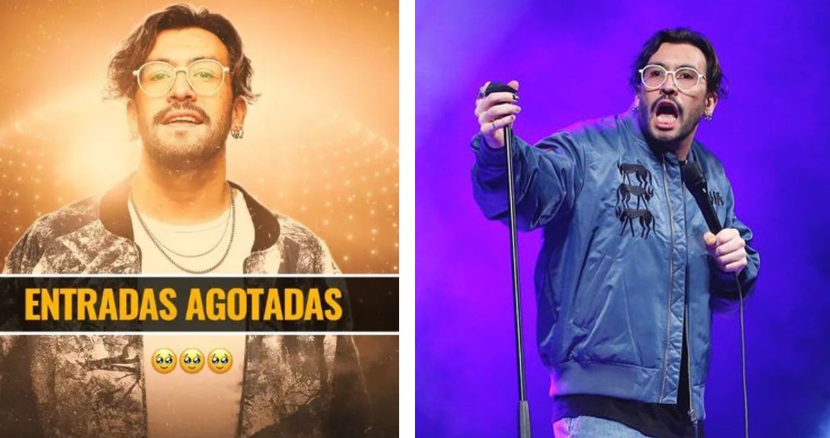 Edo Caroe agota entradas para su primer show de stand-up en el Movistar Arena en tan solo 30 minutos