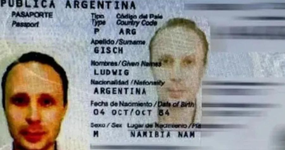 Pasaporte falso del espía ruso