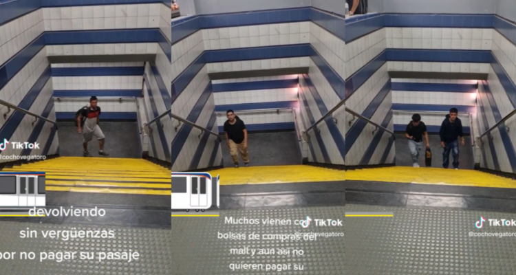 “Devolviendo sinvergüenzas”: guardias del Metro se viralizan sorprendiendo a evasores