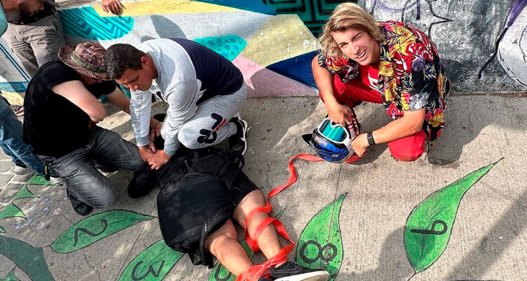 Reconocido ciclista y youtuber austriaco sufre segundo robo de sus equipos en Chile: atrapó al ladrón