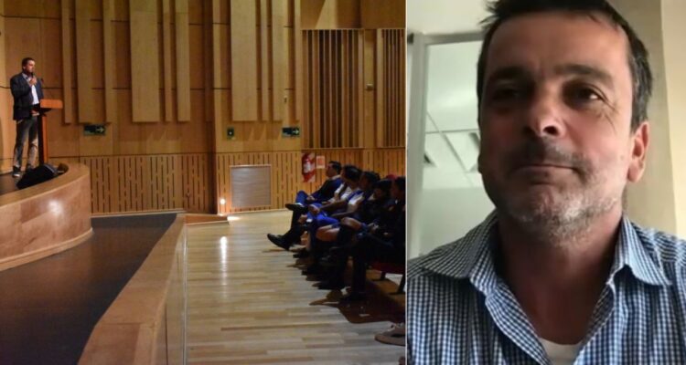 Matías Carvajal, director del festival Cine y fútbol de Tocopilla