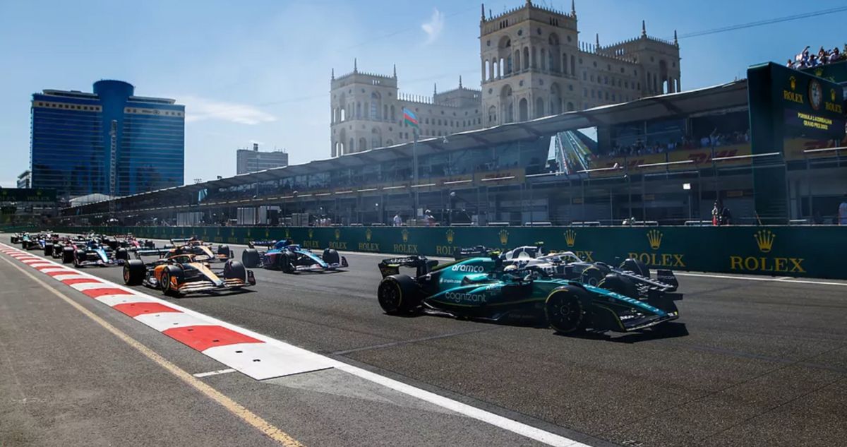 Con el nuevo formato sprint como protagonista: día, hora y donde ver el GP de Azerbaiyán de Fórmula 1
