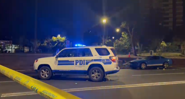 Funcionario de la PDI fue herido a bala tras frustrar robo de su vehículo en Providencia