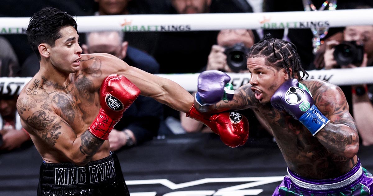 Gervonta Davis noqueó a García y extendió su invicto.