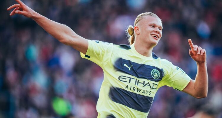 Doblete, golazo de chilena y récord a la vista: la brillante exhibición de Haaland ante el Southampton