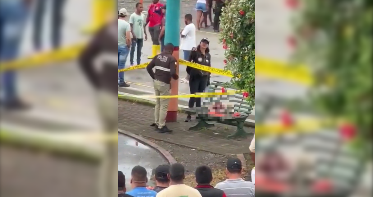 Hallan cabeza humana en banca de parque en Ecuador: agresores dejaron un mensaje contra la extorsión