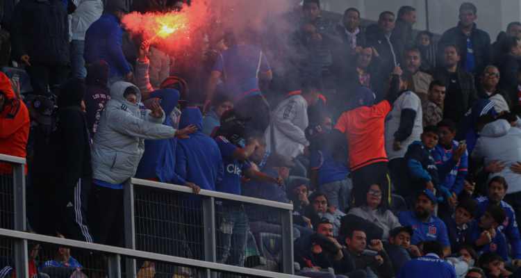 Incidentes en el clásico universitario.