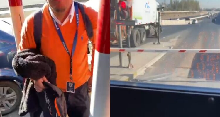 Insólito: pasajera tuvo que pagar peaje de un bus RED para evitar que su chofer abandonara la máquina