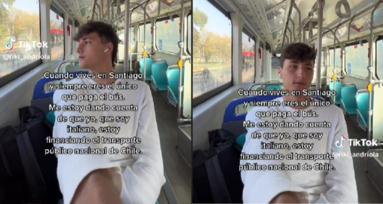 Italiano por evasión de buses