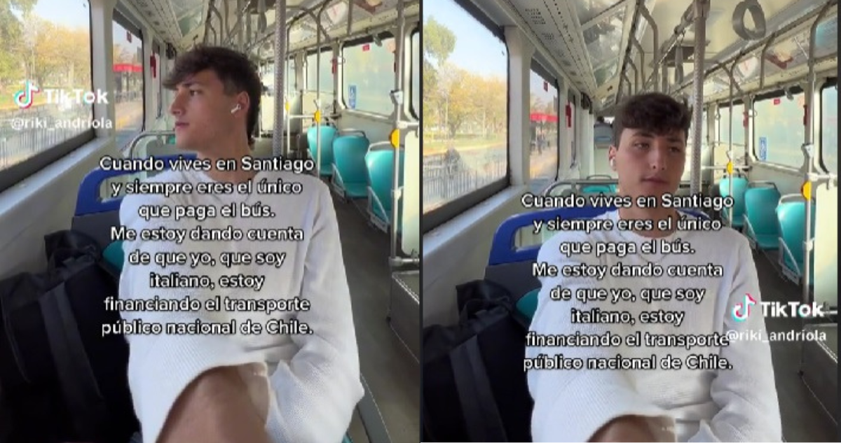 Italiano por evasión de buses