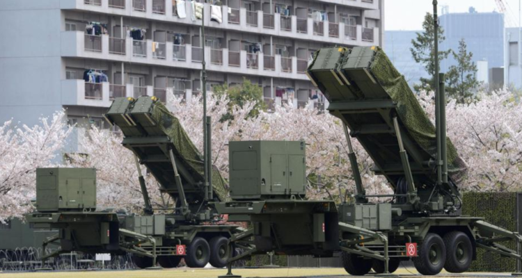 Despliegue militar en Japón.