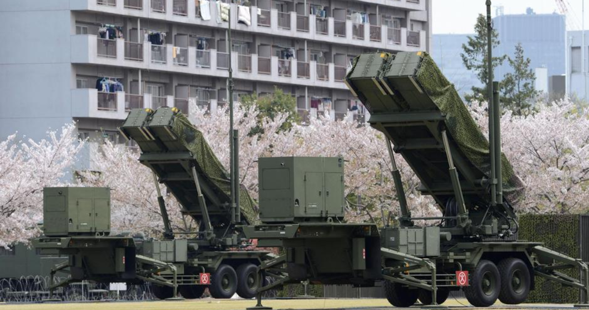 Despliegue militar en Japón.