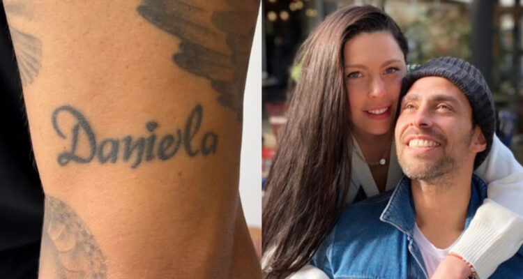 Jorge Valdivia habría encubierto su tatuaje de Daniela Aránguiz