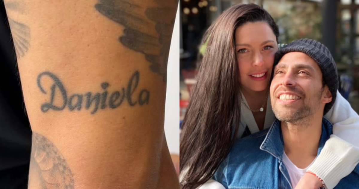 Jorge Valdivia habría encubierto su tatuaje de Daniela Aránguiz
