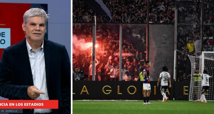 Guarello criticó duramente a Colo Colo por violencia en los estadios.