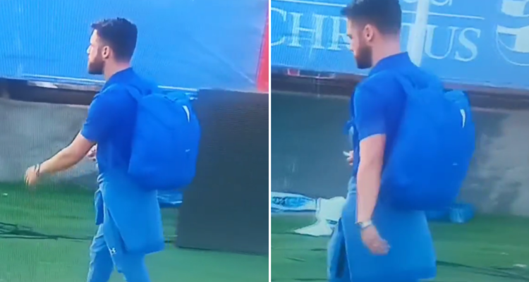 Los problemas para Gary Kagelmacher que abandonó lesionado el estadio Santa Laura.