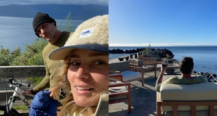 Kika Silva y Gonzalo Valenzuela juntos en Puerto Varas.