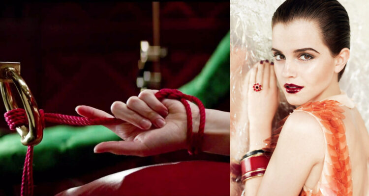 Escena de Cincuenta Sombras de grey | Emma Watson