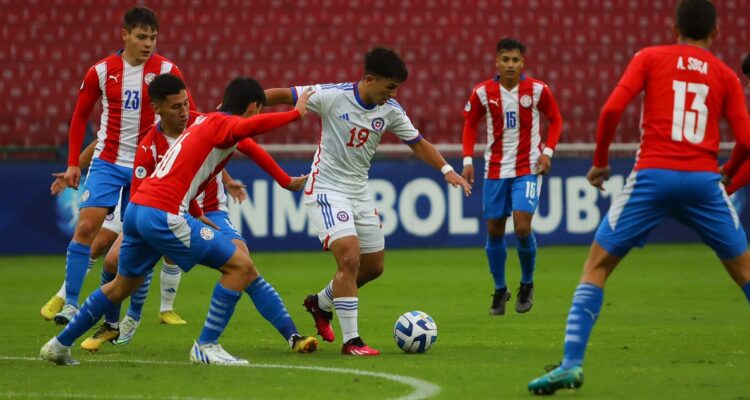 Chile cayó ante Paraguay y cerró un hexagonal final en el Sudamericano Sub 17 para el olvido.