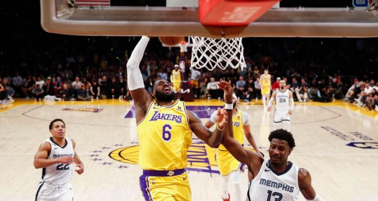 Los Angeles Lakers eliminaron a los Memphis Grizzlies en la NBA