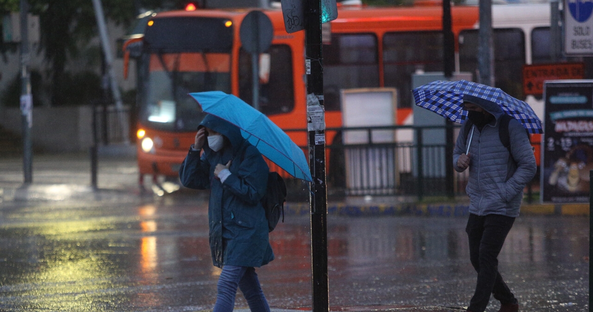 Lluvias podrían llegar el viernes por la noche a la región Metropolitana