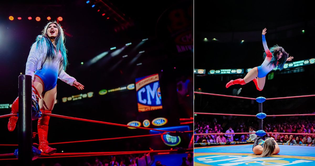Catalina García, Katrina, luchadora chilena que brilla en México tras paso por la WWE