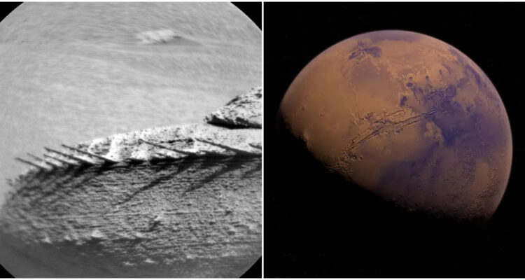 Resuelven misterio sobre supuesto dragón en Marte