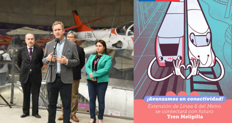 Avanza extensión de Línea 6 de Metro de Santiago: licitación se publicará este domingo