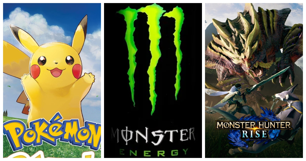 Monster Energy contra Pokémon y Monster Hunter por uso de palabra 