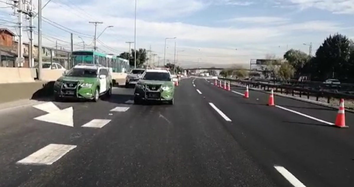 Motociclista muere tras accidente en Américo Vespucio