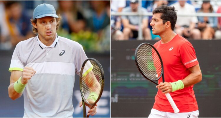 Nicolás Jarry y Cristian Garin