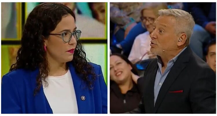 “No estamos debatiendo sobre eso”: Tenso cruce entre Astorga y candidata a consejera en 100 Indecisos