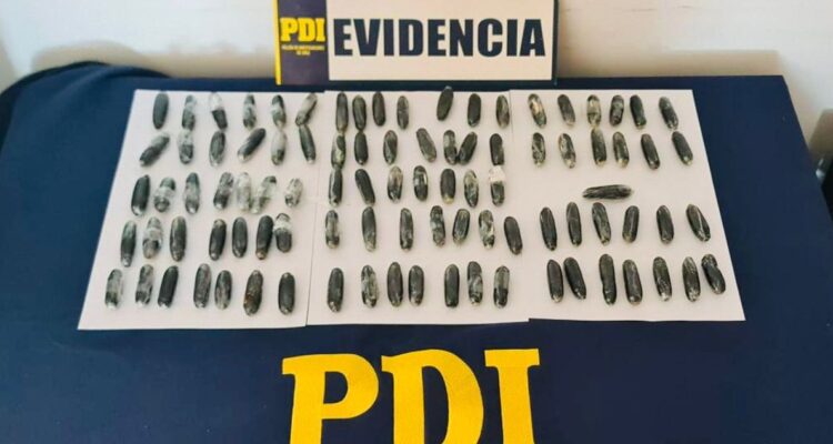 PDI detuvo a dos extranjeras que transportaban droga al interior de su cuerpo en Arica