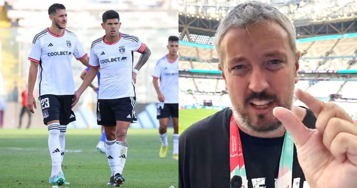 Pablo Carrozza ahora basureó a Colo Colo.