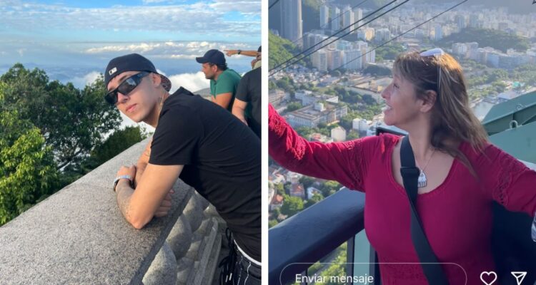 Pailita muestra cómo disfruta de sus vacaciones en Brasil junto a su mamá