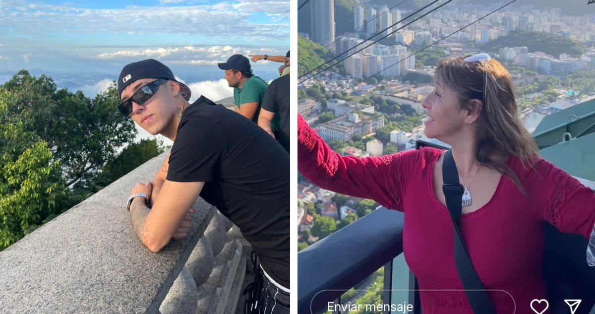 Pailita muestra cómo disfruta de sus vacaciones en Brasil junto a su mamá